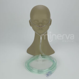Cánula nasal dividida para medición de CO₂ y suministro de O₂ simultáneo. Salter Labs®