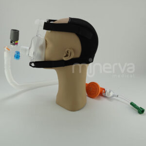 O2-Max® TRIO máscara BiTrac. CPAP. Pulmodyne®